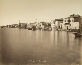 Vue de la ville de Larnaca, à Chypre