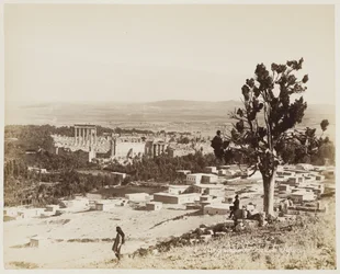 Vue générale de Baalbek, Syrie #438