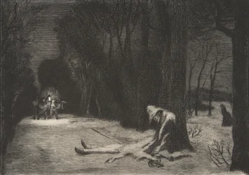 La Mort de Matamore Capitaine Fracasse, 1864