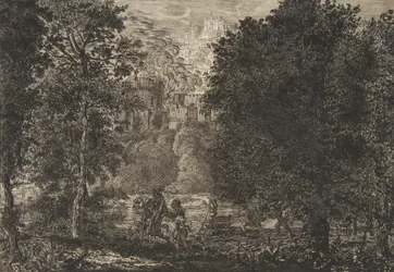 La flamme est proche du feu, vers 1853-5