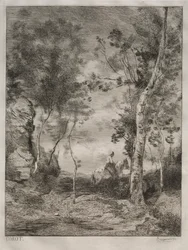 Paysage, ou Le Cheval Blanc, d
