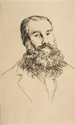 Portrait de Charles Leland, 1871