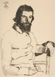 Portrait de Charles Meryon, 1853