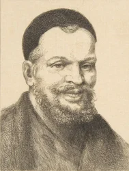 Portrait de Rabelais, 1868