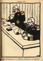 Un tribunal militaire prononce une sentence de mort, de 