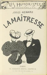 Couverture de "La Maîtresse" par Jules Renard, 1896