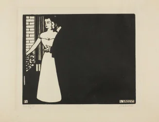 Argent, planche cinq de "Intimités", 1898