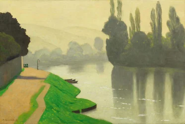 Brume matinale à Andelys, 1917