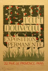 Affiche pour L’Art Nouveau