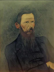Portrait décoratif de Dostoïevski