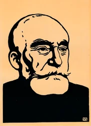 Portrait de Puvis De Chavannes, vers 1898