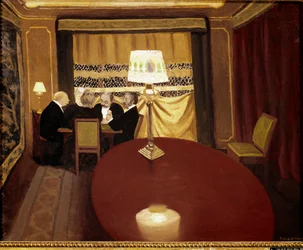 La partie de poker