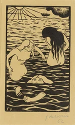 Trois Baigneuses, 1894