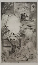 Baptême à la japonaise, 1887