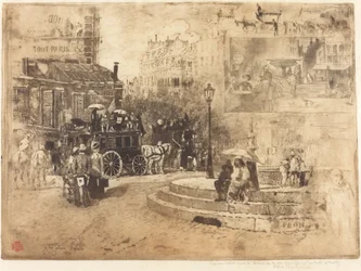 La Place Pigalle en 1878