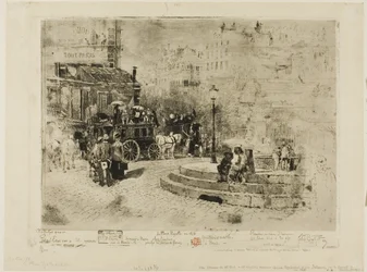 La Place Pigalle en 1878