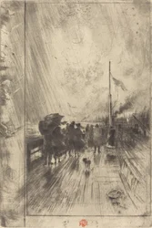 Une jetée en Angleterre, 1879