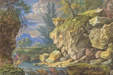 Paysage avec Tobie et l