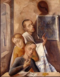 Autoportrait en cachette, 1944