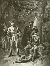 Comme il vous plaira. Acte V-Scène IV (gravure)