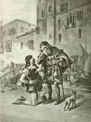 Le Marchand de Venise. Acte II, Scène II