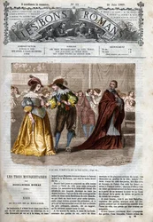 Roman feuilleton : "Les Trois Mousquetaires" d