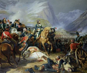 La bataille de Rivoli, 1844