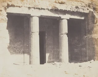 Architecture rupestre - Tombe de Khnoumhotep, Beni Hasan