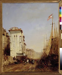 Quai du port à Marseille