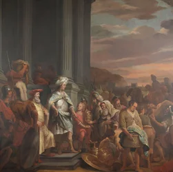 Le roi Cyrus remet le trésor pillé du temple de Jérusalem
