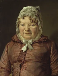 Portrait de la mère du capitaine von Stierle-Holzmeister