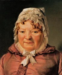 La mère du capitaine J. C. von Stierle-Holzmeister