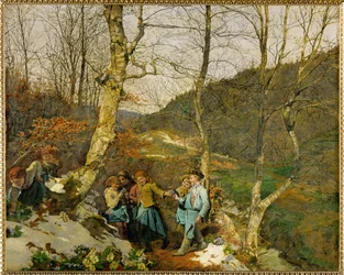 Le printemps dans les bois de Vienne