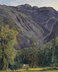 Le Schönberg vu de Hoisenrad, 1833