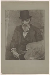 Portrait de Hendrik Valkenburg (série: Contemporains célèbres)