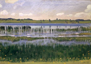 Lac Burgäschi près de Langenthal, vers 1901