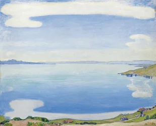 Le lac Léman vu de Chexbres, 1904