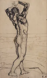 Acte masculin, étude pour la Vérité, c.1901-02