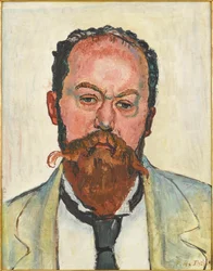 Portrait de Mathias Morhardt 1863-1939, 1913