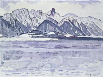 Stockhorn enneigé, 1913-1914
