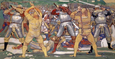 La Bataille de Näfels, 1896-1897