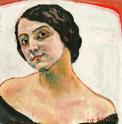 Femme aux cheveux bruns, 1913