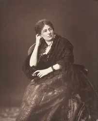 Juliette Lamber, [écrivaine féministe française], vers 1876