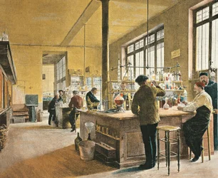 France, Paris, Laboratoire municipal de chimie à Paris