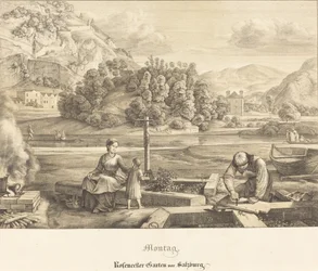 Montag - Rosenecker Garten vor Salzburg