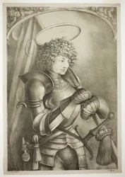 Saint Georges en armure