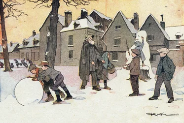 Neige, dans Imagier de l