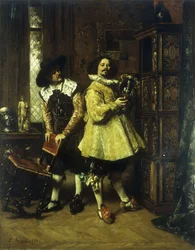 Les connaisseurs, 1883