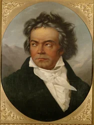 Ludwig van Beethoven ... (huile sur toile)