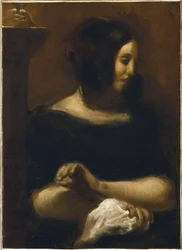Portrait de George Sand, après 1838
